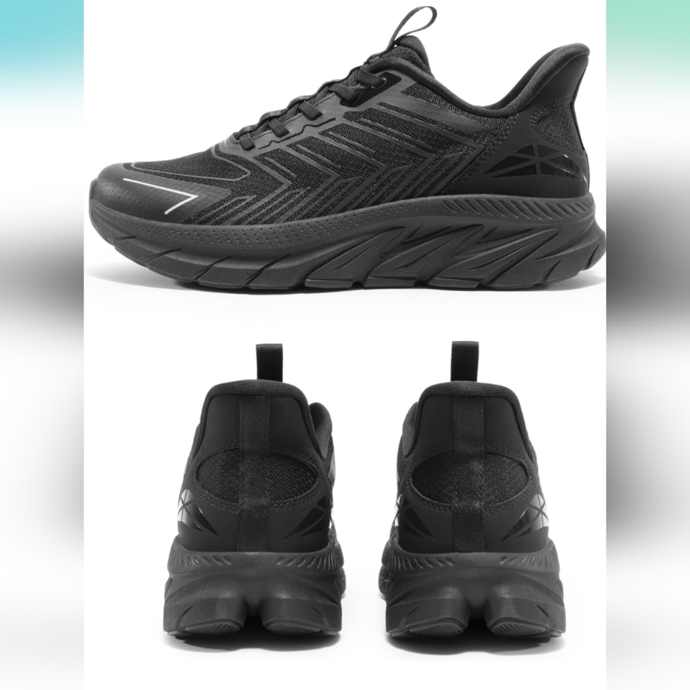 AllSwifit Black Athletic Shoe
